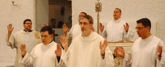 1ª MISA DE PABLO RUBIO EN NUESTRA PARROQUIA (Fotos y vídeo)