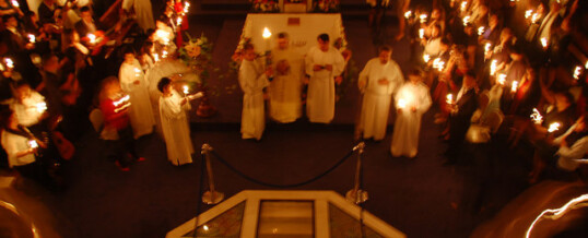 Feliz Pascua de Resurrección (Fotos triduo Pascual)