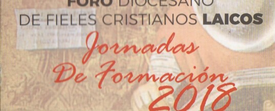 JORNADAS DE FORMACIÓN 2018