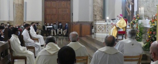 RITO DE «ADMISSIO» de Pablo Andreu seminarista de nuestra parroquia (Fotos)