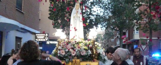 CELEBRACIÓN DE LA FIESTA DE LA VIRGEN DE FÁTIMA (fotos)