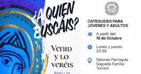 ¿A QUIÉN BUSCÁIS? Catequesis para jóvenes y adultos (desde el 19 de octubre)